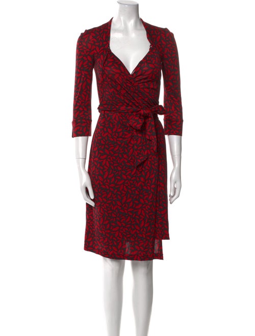 Diane von Furstenberg Silk Knee-Length Dress
