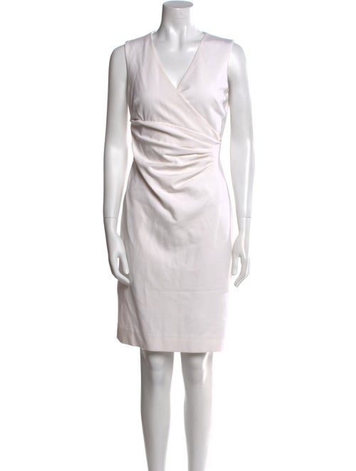 Diane von Furstenberg V-Neck Knee-Length Dress