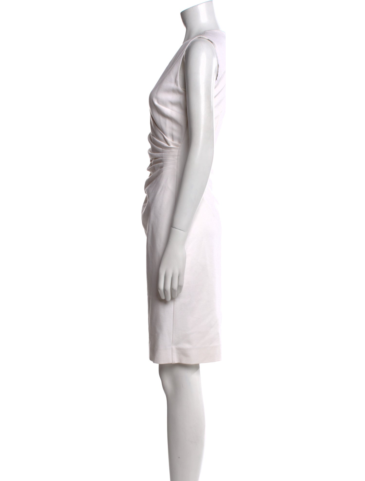 Diane von Furstenberg V-Neck Knee-Length Dress