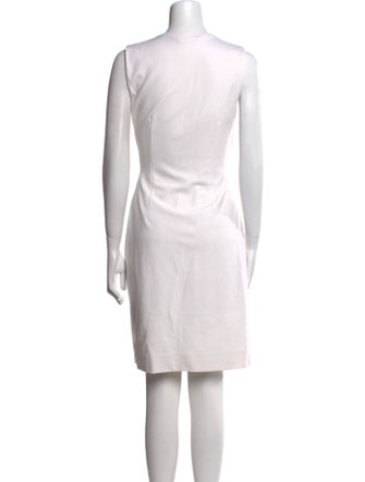 Diane von Furstenberg V-Neck Knee-Length Dress