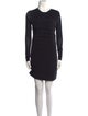 Diane von Furstenberg Crew Neck Mini Dress
