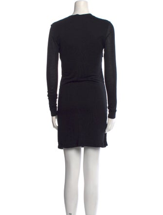 Diane von Furstenberg Crew Neck Mini Dress