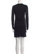 Diane von Furstenberg Crew Neck Mini Dress