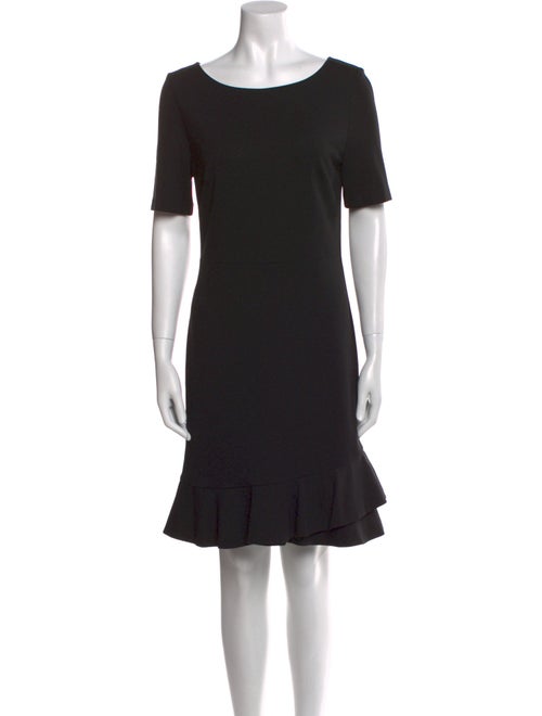Diane von Furstenberg Bateau Neckline Mini Dress