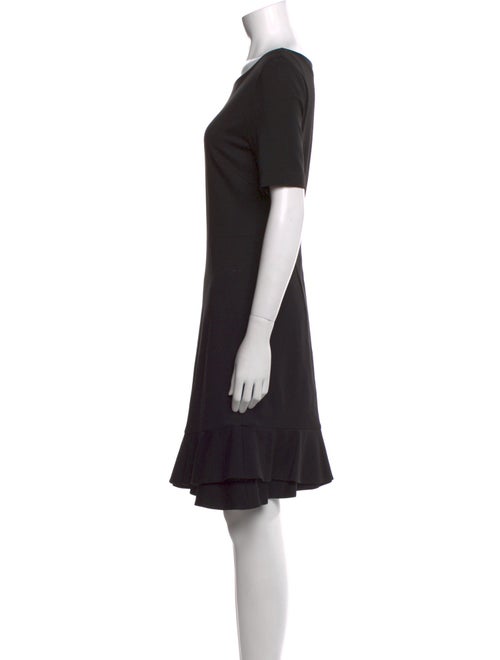 Diane von Furstenberg Bateau Neckline Mini Dress