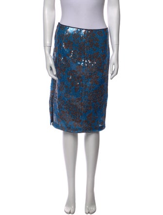 Diane von Furstenberg Printed Knee-Length Skirt