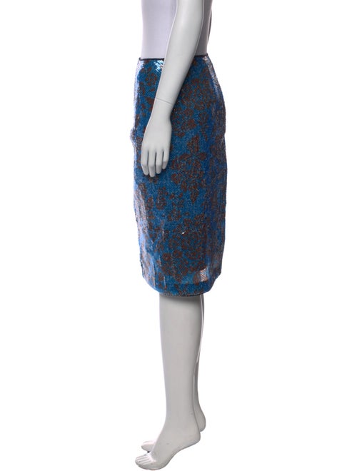 Diane von Furstenberg Printed Knee-Length Skirt