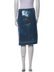 Diane von Furstenberg Printed Knee-Length Skirt