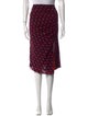 Diane von Furstenberg Printed Midi Length Skirt