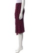 Diane von Furstenberg Printed Midi Length Skirt