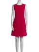 Diane von Furstenberg Crew Neck Mini Dress