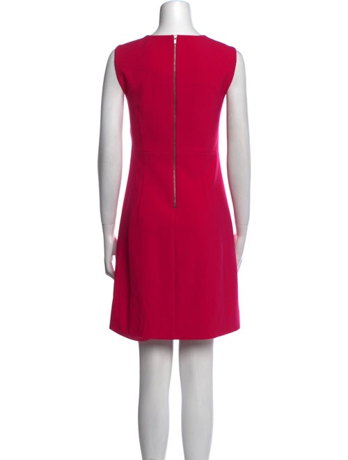 Diane von Furstenberg Crew Neck Mini Dress