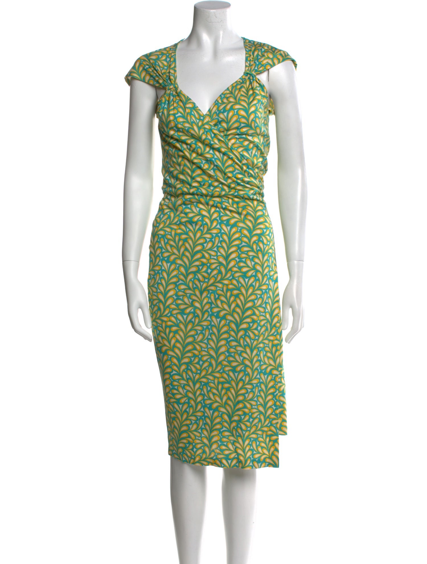 Diane von Furstenberg Silk Midi Length Dress