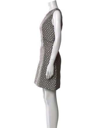 Diane von Furstenberg Animal Print Mini Dress