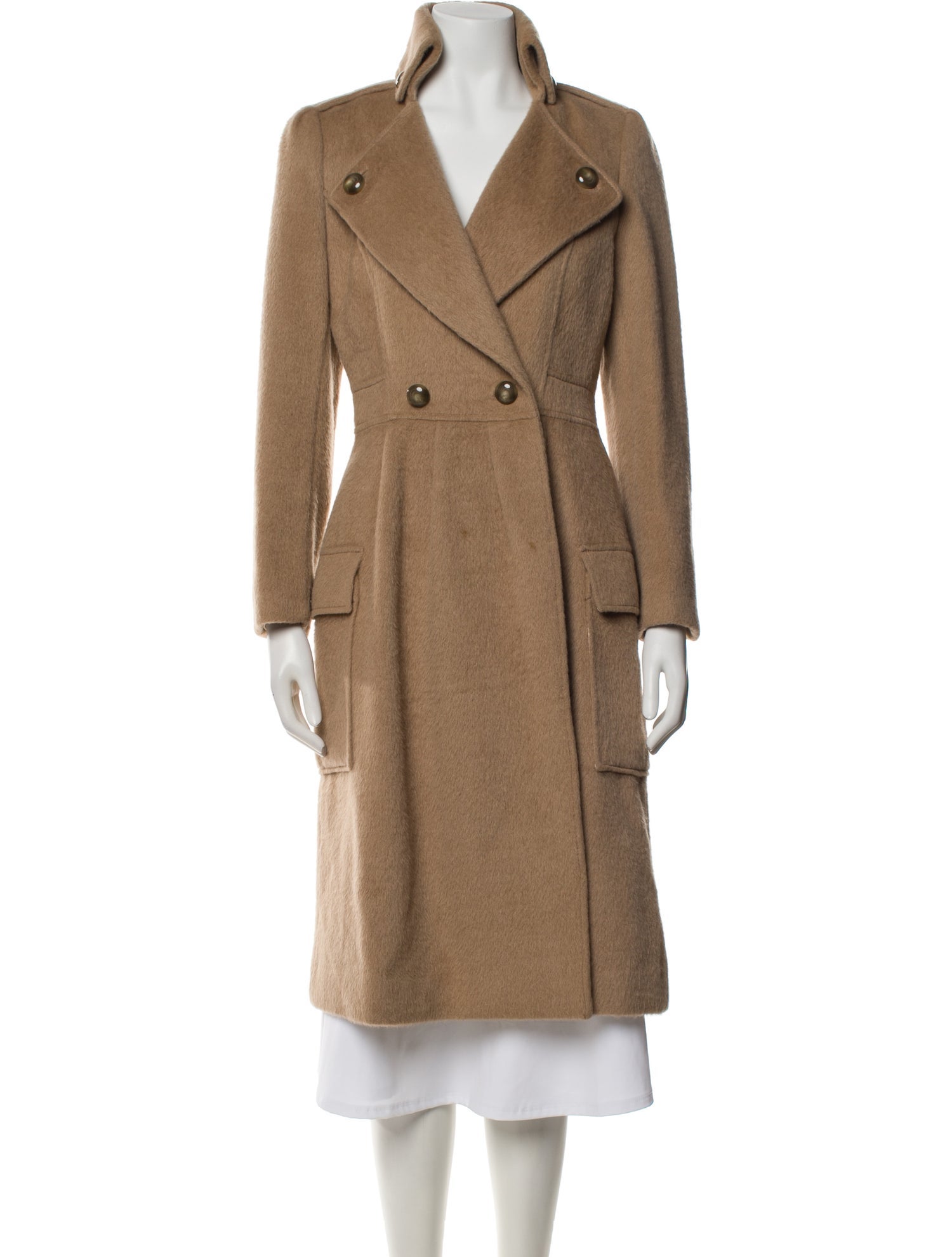 Diane von Furstenberg Wool Trench Coat
