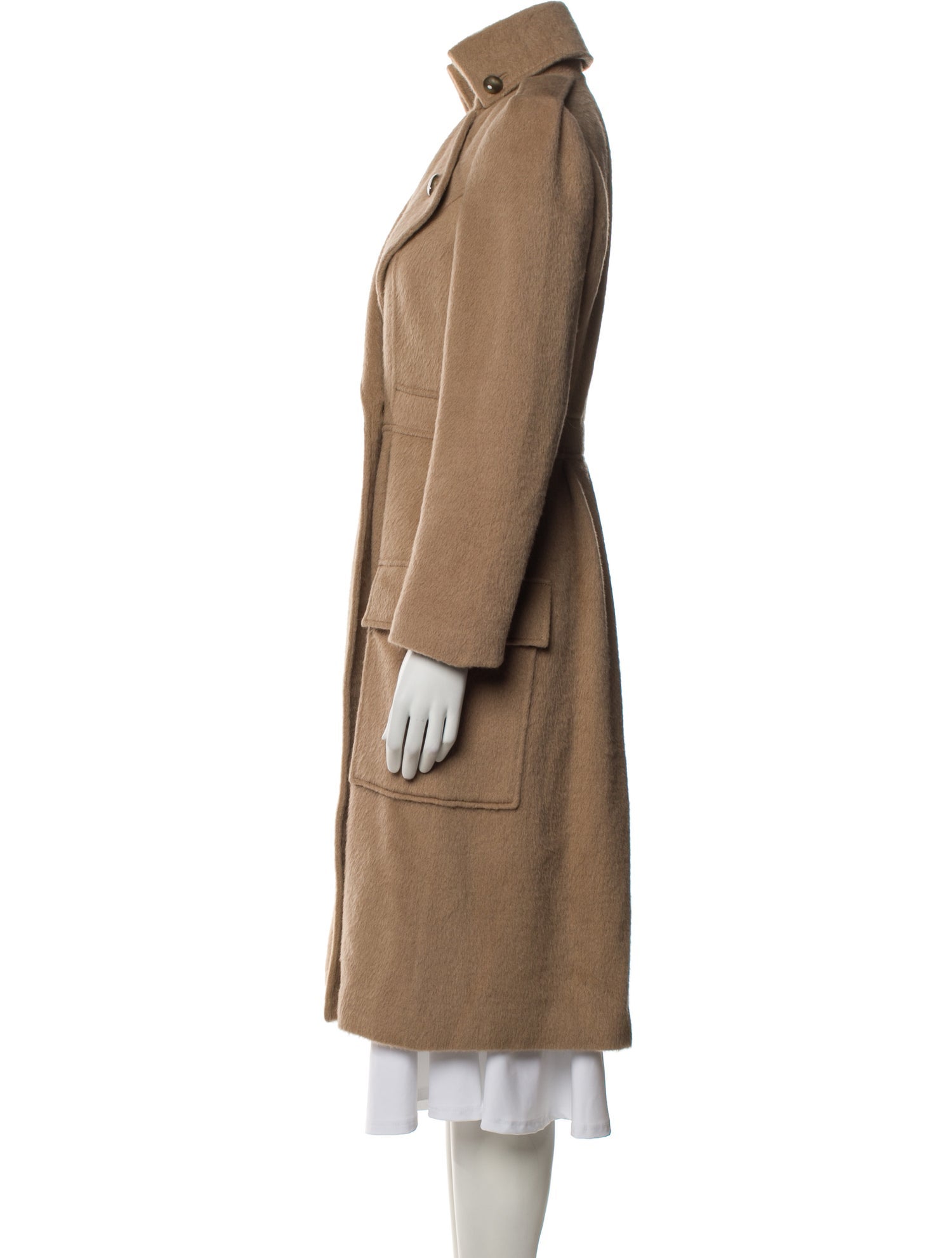 Diane von Furstenberg Wool Trench Coat