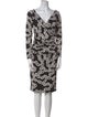Diane von Furstenberg Silk Knee-Length Dress