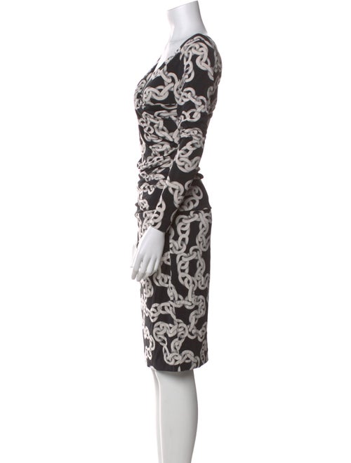 Diane von Furstenberg Silk Knee-Length Dress