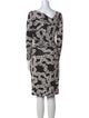 Diane von Furstenberg Silk Knee-Length Dress
