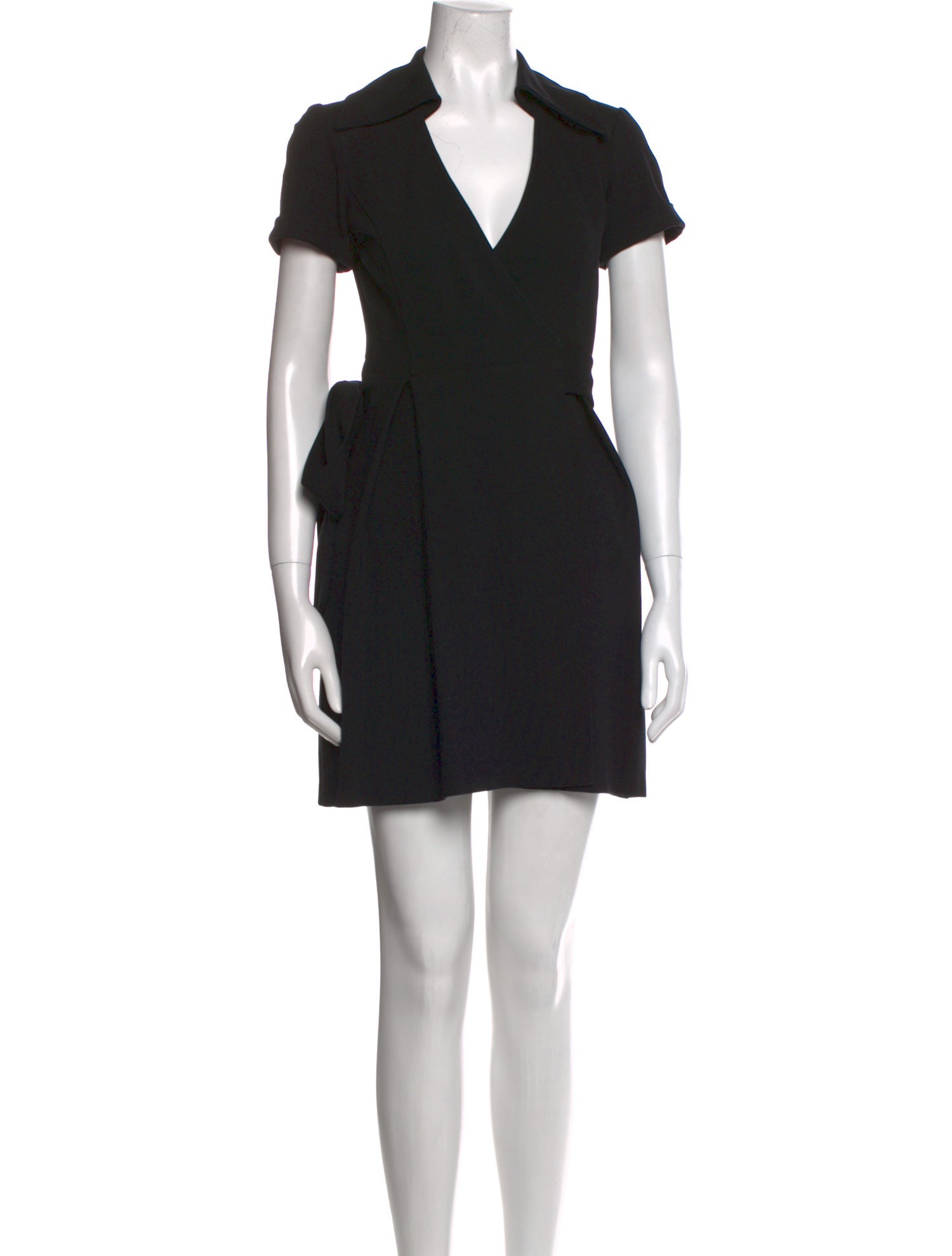Diane von Furstenberg V-Neck Mini Dress