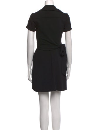 Diane von Furstenberg V-Neck Mini Dress