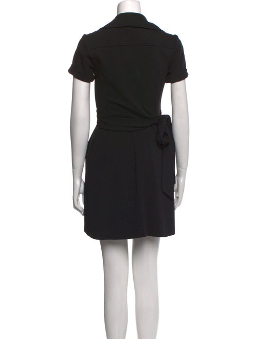 Diane von Furstenberg V-Neck Mini Dress