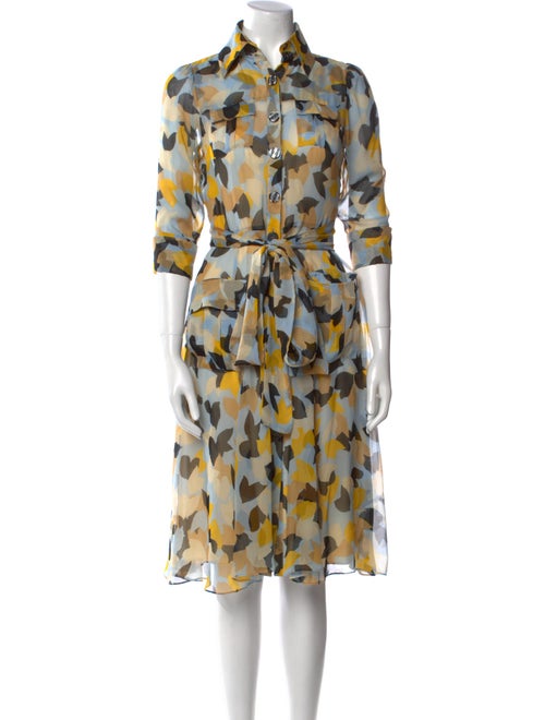 Diane von Furstenberg Silk Knee-Length Dress