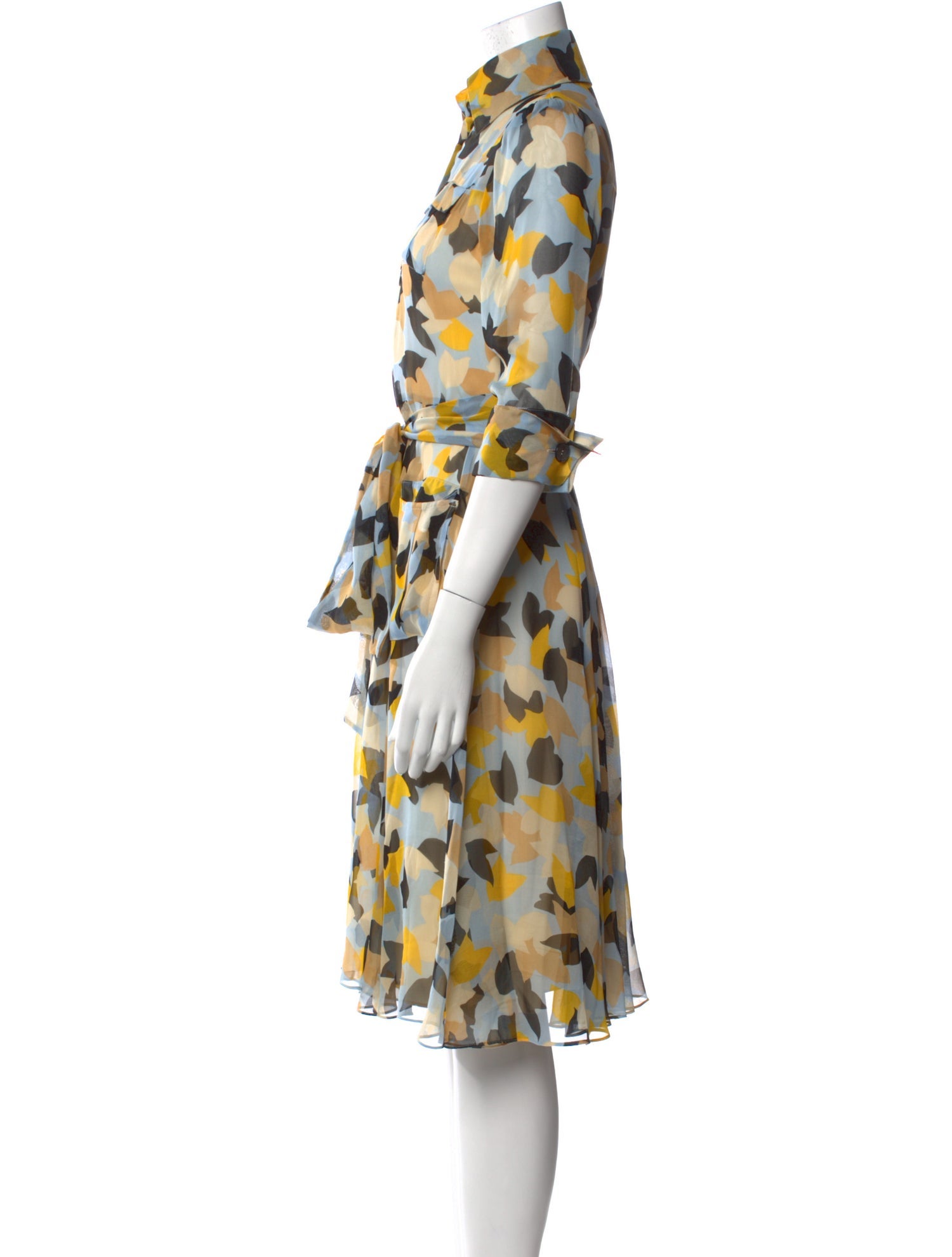 Diane von Furstenberg Silk Knee-Length Dress