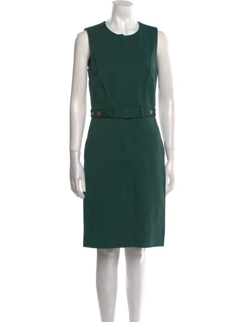 Diane von Furstenberg Crew Neck Knee-Length Dress