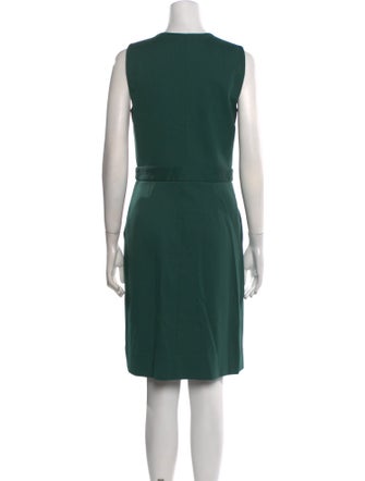 Diane von Furstenberg Crew Neck Knee-Length Dress