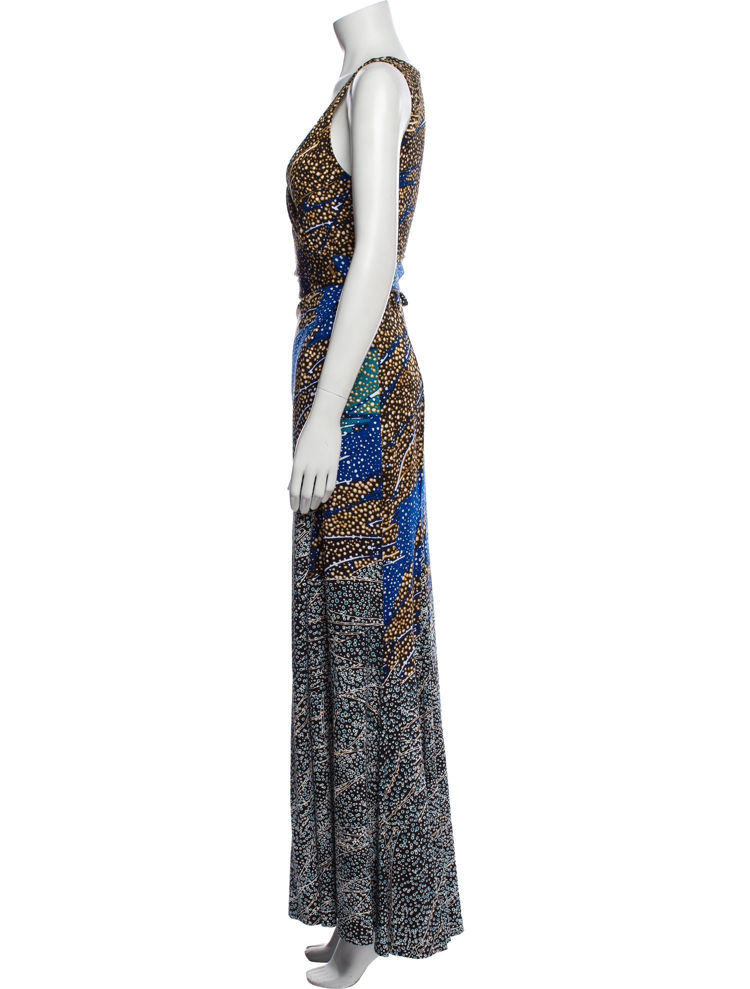 Diane von Furstenberg Silk Long Dress