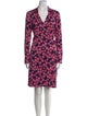 Diane von Furstenberg Silk Knee-Length Dress