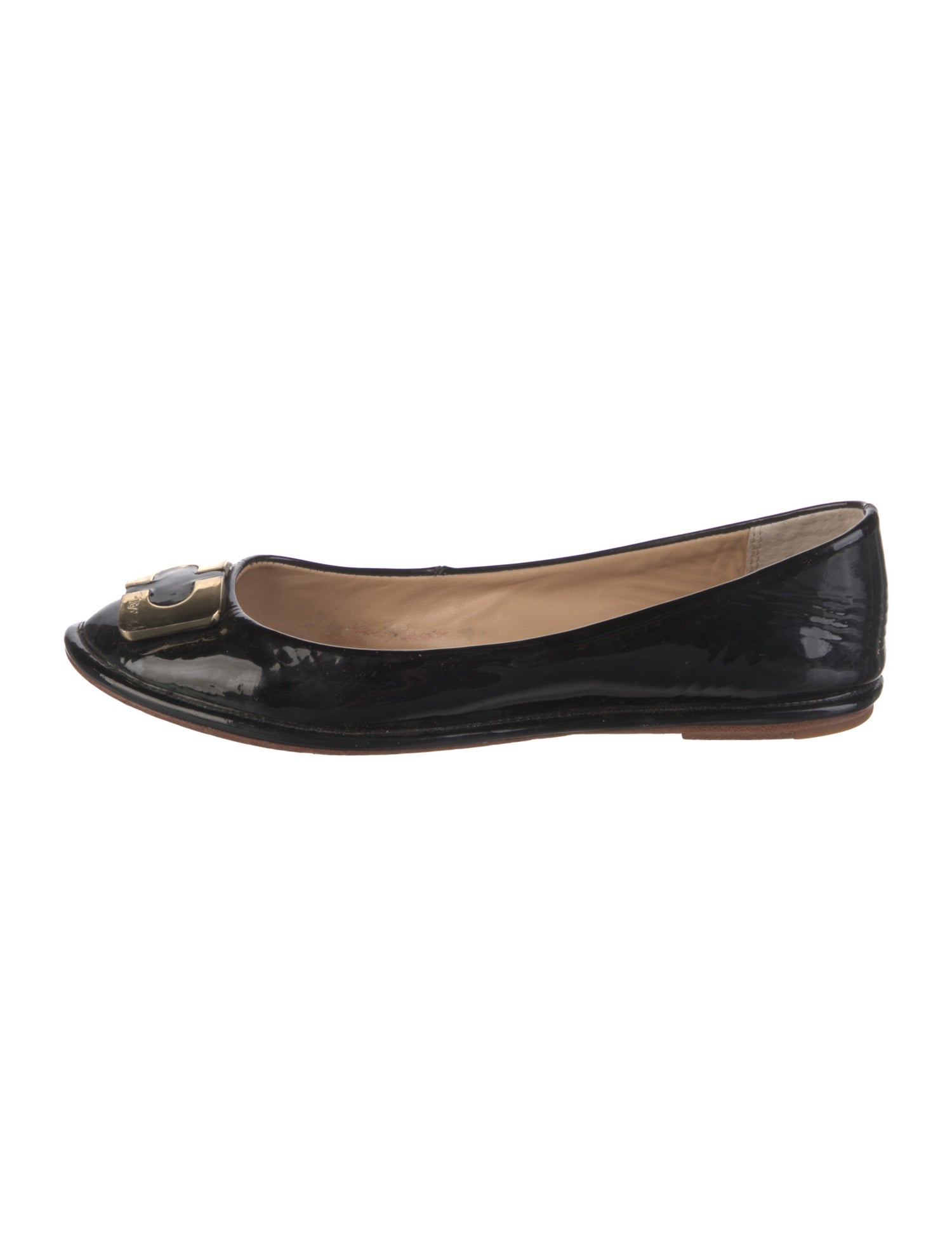 Diane von Furstenberg Patent Leather Ballet Flats