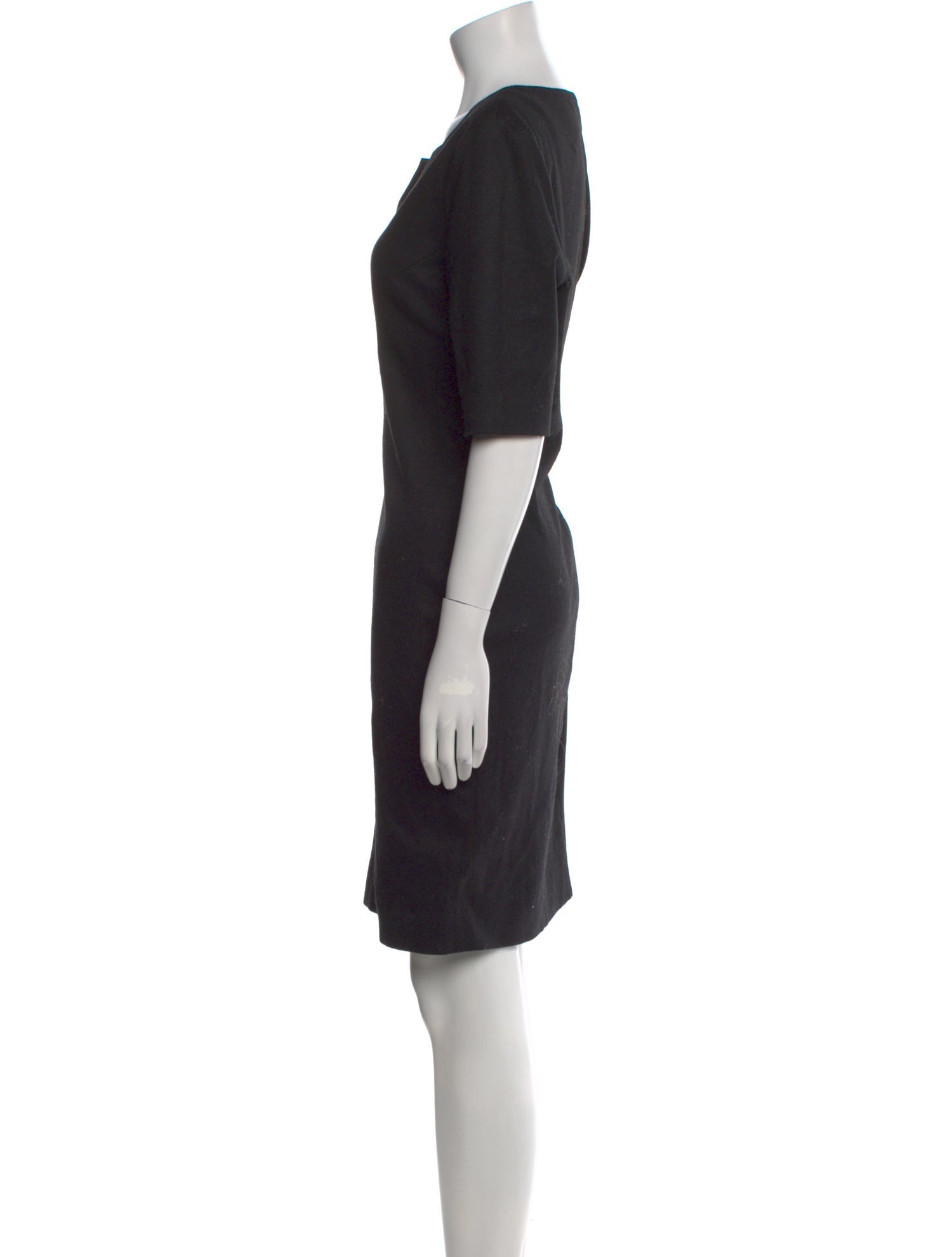 Diane von Furstenberg Wool Knee-Length Dress