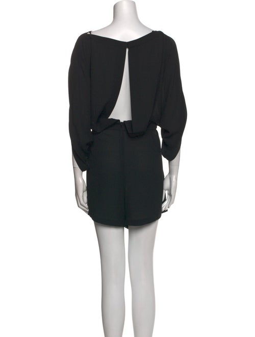 Diane von Furstenberg Bateau Neckline Romper