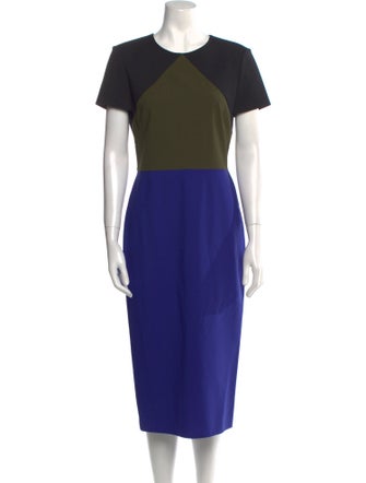 Diane von Furstenberg Wool Midi Length Dress