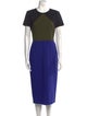 Diane von Furstenberg Wool Midi Length Dress
