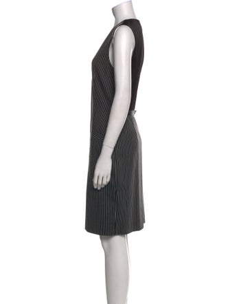 Diane von Furstenberg Striped Knee-Length Dress