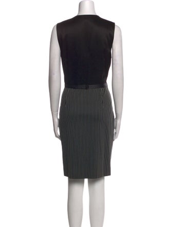 Diane von Furstenberg Striped Knee-Length Dress