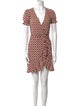 Diane von Furstenberg Printed Mini Dress