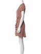 Diane von Furstenberg Printed Mini Dress