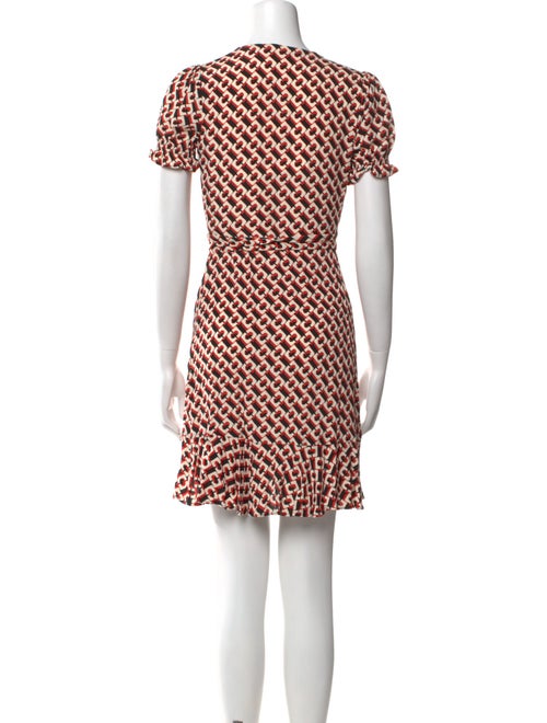 Diane von Furstenberg Printed Mini Dress