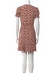 Diane von Furstenberg Printed Mini Dress