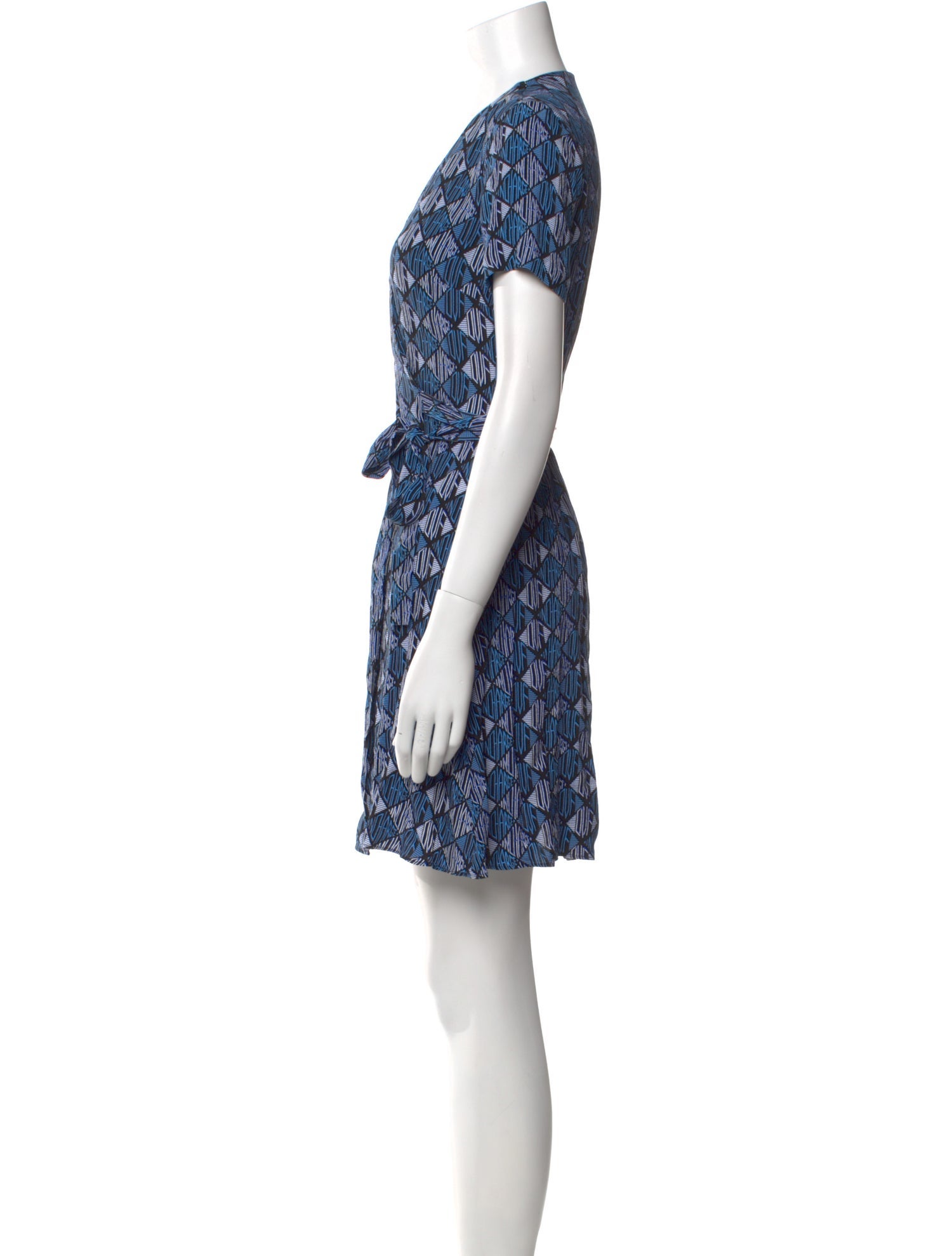 Diane von Furstenberg Printed Mini Dress