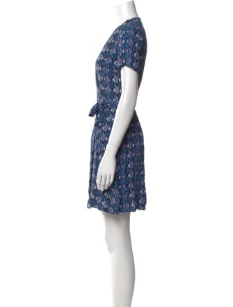 Diane von Furstenberg Printed Mini Dress