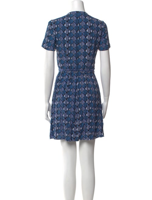 Diane von Furstenberg Printed Mini Dress