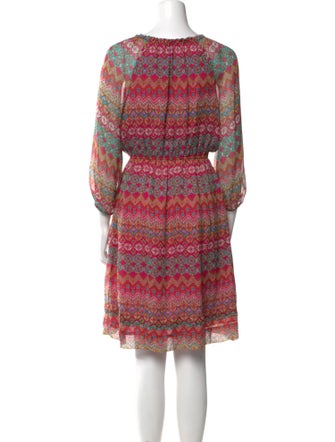 Diane von Furstenberg Silk Knee-Length Dress