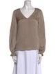 Diane von Furstenberg Silk V-Neck Blouse