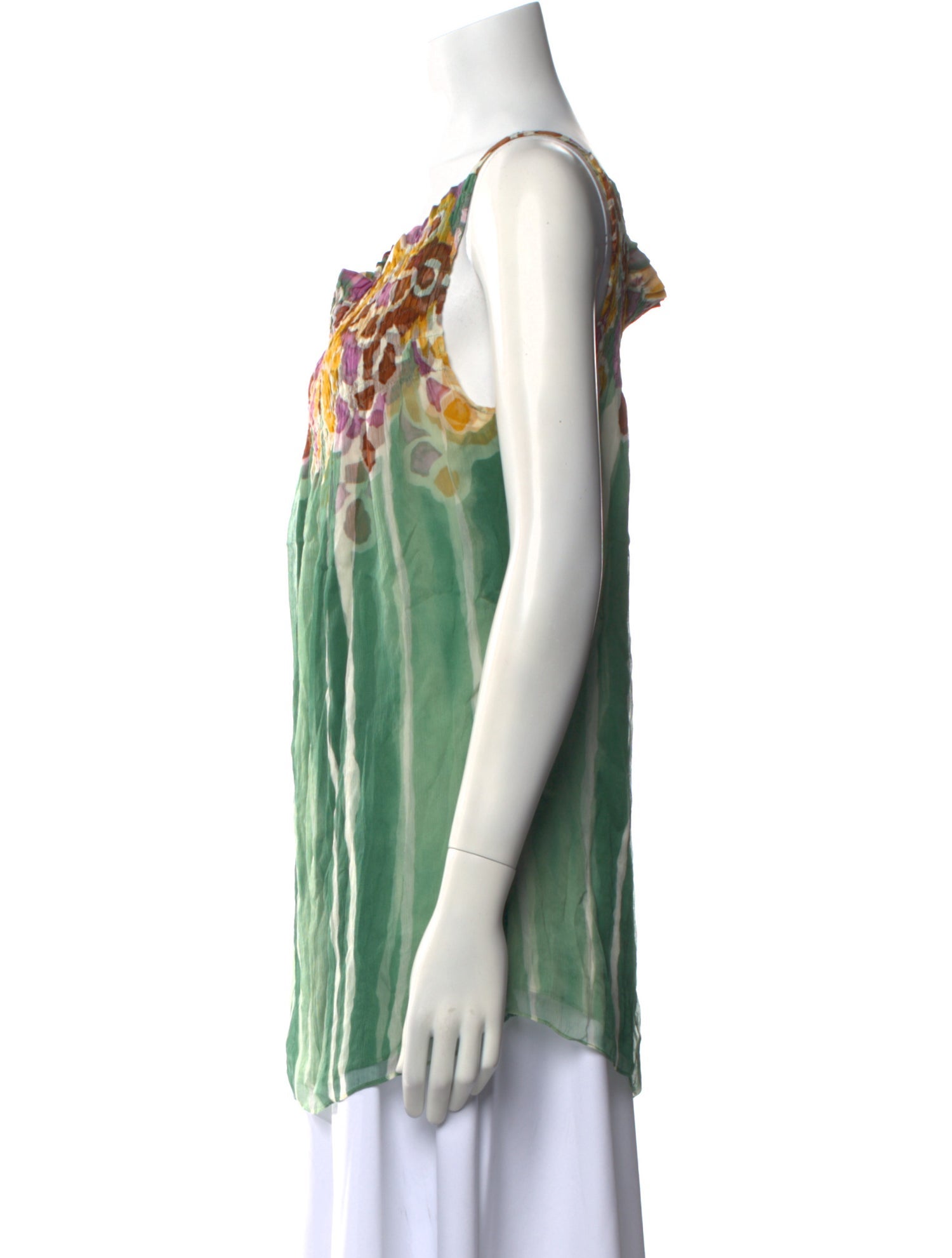 Diane von Furstenberg Silk Printed Tunic