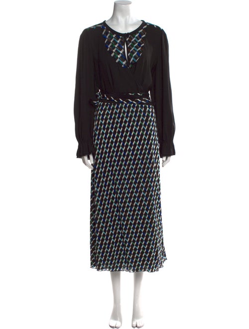 Diane von Furstenberg Printed Long Dress